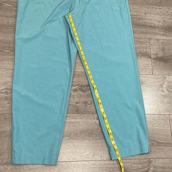 NWOT Appleseed’s Light & Easy Stretch Melange Active Pant Set Grotto Blue XL - Picture 10 of 16